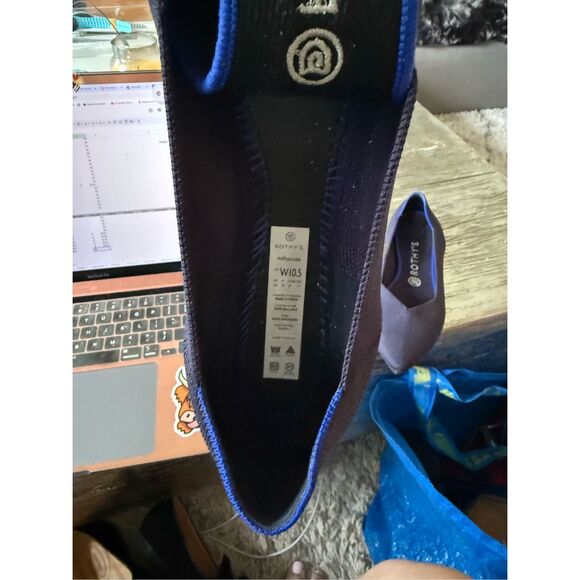 Rothy’s The Point Maritime Navy Flats sz 10.5 EUC - Picture 7 of 7